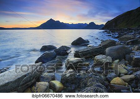 Beach of Elgol, Scotland, Great Britain View Large Photo Image Stock Photograph - Beach of Elgol, Scotland, Great Britain. Fotosearch