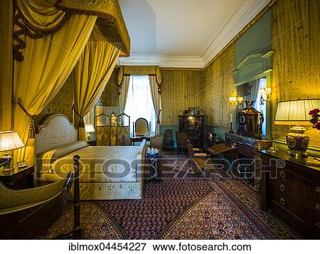 Bedroom, Château de Cheverny, Loir-et-Cher Département, France, Europe View Large Photo Image Stock Photo - Bedroom, Château de Cheverny, Loir-et-Cher Département, France, Europe. Fotosearch