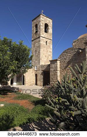Bell tower, St. Barnabas Church, St. Barnabas Monastery, Salamis, Northern Cyprus, Cyprus, Europe View Large Photo Image Stock Image - Bell tower, St. Barnabas Church, St. Barnabas Monastery, Salamis, Northern Cyprus, Cyprus, Europe. Fotosearch