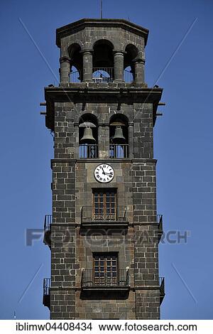 Belltower of the church Iglesia de Nuestra Senora de la Concepcion, San Cristóbal de La Laguna, Tenerife, Canary Islands, Spain, Europe View Large Photo Image Picture - Belltower of the church Iglesia de Nuestra Senora de la Concepcion, San Cristóbal de La Laguna, Tenerife, Canary Islands, Spain, Europe. Fotosearch