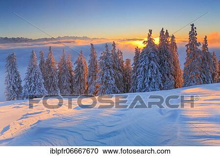 Stock Image - Bernese Alps and Pilatus, Switzerland, Europe. Fotosearch