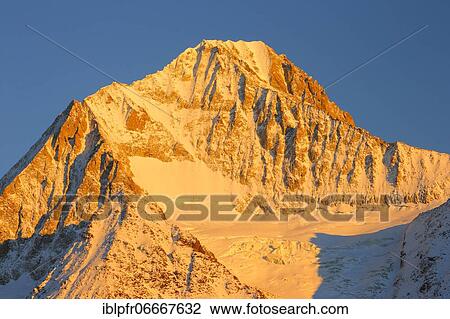 Bietschhorn, 3934m, Valais, Switzerland, Europe View Large Photo Image Stock Image - Bietschhorn, 3934m, Valais, Switzerland, Europe. Fotosearch