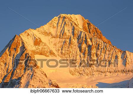 Bietschhorn, 3934m, Valais, Switzerland, Europe View Large Photo Image Stock Image - Bietschhorn, 3934m, Valais, Switzerland, Europe. Fotosearch