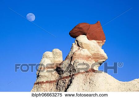 Stock Photography - Blue Canyon, limestone and sandstone formed by weathering, Arizona, USA, North America. Fotosearch