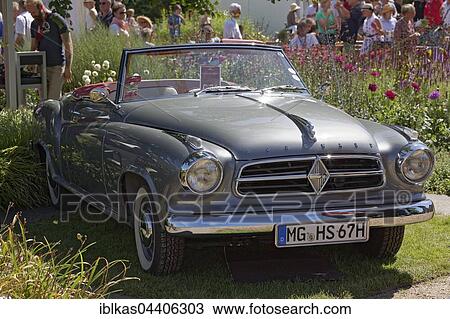 Borgward Isabella cabriolet, 1960 model, vintage bar, Classic Days Dyck 2016 Jüchen, Niederrhein, North Rhine-Westphalia, Germany, Europe View Large Photo Image Stock Image - Borgward Isabella cabriolet, 1960 model, vintage bar, Classic Days Dyck 2016 Jüchen, Niederrhein, North Rhine-Westphalia, Germany, Europe. Fotosearch