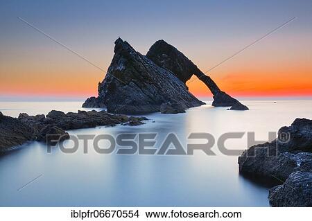 Bow Fiddle Rock, Scotland, Great Britain View Large Photo Image Picture - Bow Fiddle Rock, Scotland, Great Britain. Fotosearch