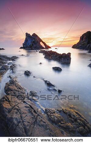 Bow Fiddle Rock, Scotland, Great Britain View Large Photo Image Stock Image - Bow Fiddle Rock, Scotland, Great Britain. Fotosearch