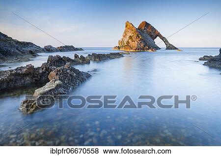 Bow Fiddle Rock, Scotland, Great Britain View Large Photo Image Stock Photo - Bow Fiddle Rock, Scotland, Great Britain. Fotosearch