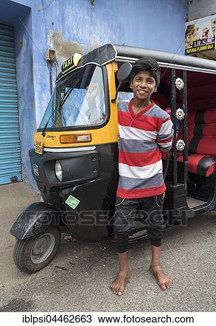 Boy with autorickshaw, Jew Town, Fort Kochi, Cochin, Kerala, India, Asia View Large Photo Image Stock Image - Boy with autorickshaw, Jew Town, Fort Kochi, Cochin, Kerala, India, Asia. Fotosearch
