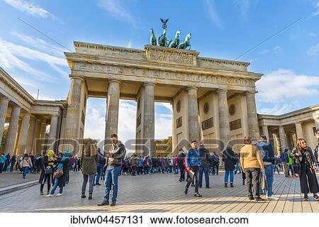 Brandenburg Gate, Pariser Platz, Berlin-Mitte, Berlin, Germany, Europe View Large Photo Image Stock Image - Brandenburg Gate, Pariser Platz, Berlin-Mitte, Berlin, Germany, Europe. Fotosearch