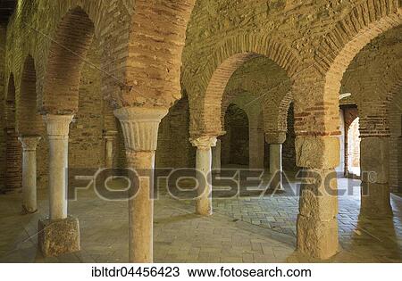 Brick horseshoe arches in mosque of Almonaster La Real, Sierra de Aracena, Huelva province, Andalusia, Spain, Europe View Large Photo Image Stock Image - Brick horseshoe arches in mosque of Almonaster La Real, Sierra de Aracena, Huelva province, Andalusia, Spain, Europe. Fotosearch