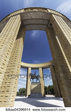 Bronze equestrian monument for King Albert I, WWI Memorial, Nieuwpoort, West Flanders, Flanders, Belgium, Europe View Large Photo Image Picture - Bronze equestrian monument for King Albert I, WWI Memorial, Nieuwpoort, West Flanders, Flanders, Belgium, Europe. Fotosearch
