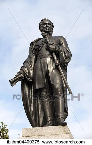 Bronze statue of General Charles James Napier, Trafalgar Square, London, England, United Kingdom, Europe View Large Photo Image Stock Photography - Bronze statue of General Charles James Napier, Trafalgar Square, London, England, United Kingdom, Europe. Fotosearch