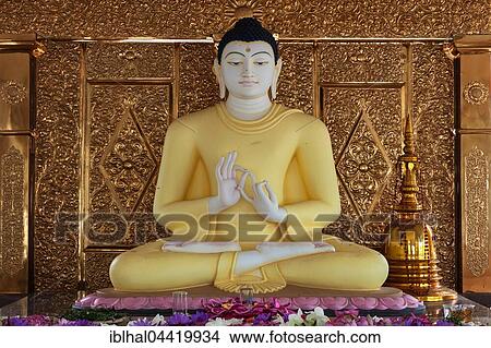 Buddha statue, Seated Buddha, Ruwanwelisaya, Rathnamali Dagaba, Sacred City of Anuradhapura, North Central Province, Sri Lanka, Asia View Large Photo Image Picture - Buddha statue, Seated Buddha, Ruwanwelisaya, Rathnamali Dagaba, Sacred City of Anuradhapura, North Central Province, Sri Lanka, Asia. Fotosearch