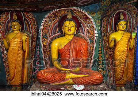 Buddha statues, interior, Aluvihara Rock Temple, Matale, Central Province, Sri Lanka, Asia View Large Photo Image Stock Photography - Buddha statues, interior, Aluvihara Rock Temple, Matale, Central Province, Sri Lanka, Asia. Fotosearch