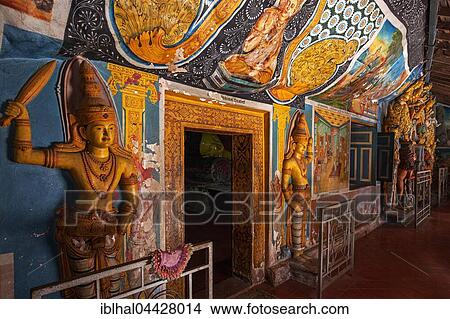 Buddha statues, murals, interior, Aluvihara Rock Temple, Matale, Central Province, Sri Lanka, Asia View Large Photo Image Picture - Buddha statues, murals, interior, Aluvihara Rock Temple, Matale, Central Province, Sri Lanka, Asia. Fotosearch