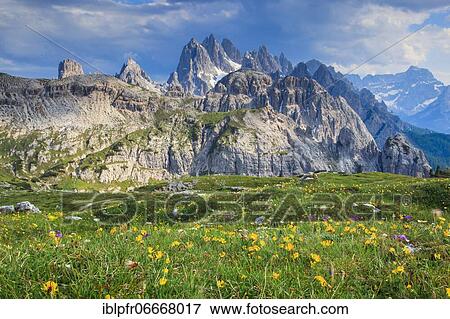 Cadini di Misurina, Dolomites, South Tyrol, Italy, Europe View Large Photo Image Stock Photo - Cadini di Misurina, Dolomites, South Tyrol, Italy, Europe. Fotosearch