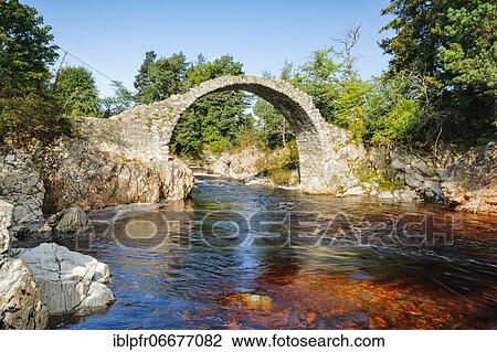 Carrbridge with Dulnain River, Scotland, Great Britain View Large Photo Image Stock Image - Carrbridge with Dulnain River, Scotland, Great Britain. Fotosearch
