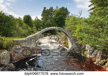 Carrbridge with Dulnain River, Scotland, Great Britain View Large Photo Image Stock Photo - Carrbridge with Dulnain River, Scotland, Great Britain. Fotosearch