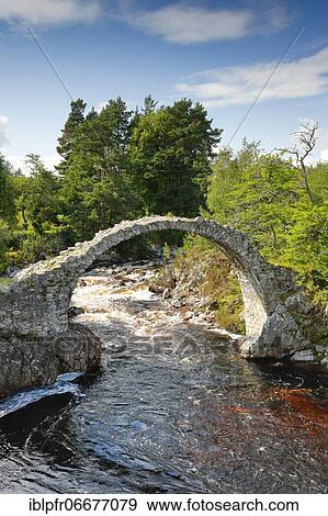 Carrbridge with Dulnain River, Scotland, Great Britain View Large Photo Image Stock Photo - Carrbridge with Dulnain River, Scotland, Great Britain. Fotosearch
