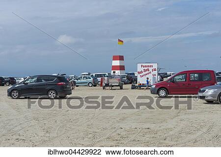 Cars parked on wide sandy beach, Rømø, North Sea, Southern Denmark, Denmark, Europe View Large Photo Image Stock Image - Cars parked on wide sandy beach, Rømø, North Sea, Southern Denmark, Denmark, Europe. Fotosearch