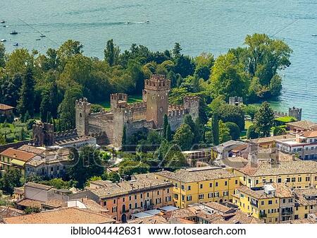 Castello di Lazise on Lake Garda, Lazise, Veneto, Italy, Europe View Large Photo Image Stock Image - Castello di Lazise on Lake Garda, Lazise, Veneto, Italy, Europe. Fotosearch