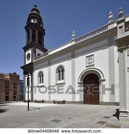 Cathedral Catedral Santa María de los Remedios, San Cristóbal de La Laguna, Tenerife, Canary Islands, Spain, Europe View Large Photo Image Stock Photo - Cathedral Catedral Santa María de los Remedios, San Cristóbal de La Laguna, Tenerife, Canary Islands, Spain, Europe. Fotosearch