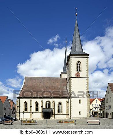 Catholic Parish Church of St. Kilian, Hassfurt, Lower Franconia, Bavaria, Germany, Europe View Large Photo Image Stock Image - Catholic Parish Church of St. Kilian, Hassfurt, Lower Franconia, Bavaria, Germany, Europe. Fotosearch