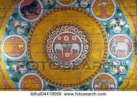 Ceiling fresco with elephants, Jetavanaramaya, stupa, Sacred City of Anuradhapura, North Central Province, Sri Lanka, Asia View Large Photo Image Stock Photograph - Ceiling fresco with elephants, Jetavanaramaya, stupa, Sacred City of Anuradhapura, North Central Province, Sri Lanka, Asia. Fotosearch