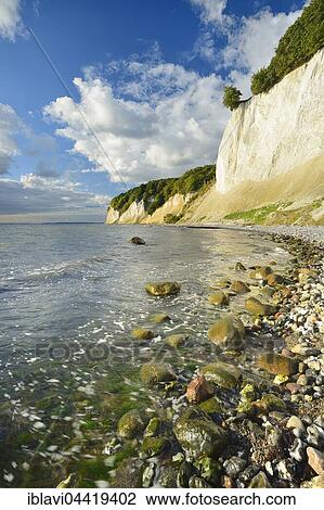 Chalk cliffs, boulders on beach, Jasmund National Park, Rügen, Mecklenburg-Western Pomerania, Germany, Europe View Large Photo Image Stock Image - Chalk cliffs, boulders on beach, Jasmund National Park, Rügen, Mecklenburg-Western Pomerania, Germany, Europe. Fotosearch