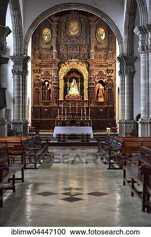 Chancel, former convent church of San Agustin, La Orotava, Tenerife, Canary Islands, Spain, Europe View Large Photo Image Stock Image - Chancel, former convent church of San Agustin, La Orotava, Tenerife, Canary Islands, Spain, Europe. Fotosearch