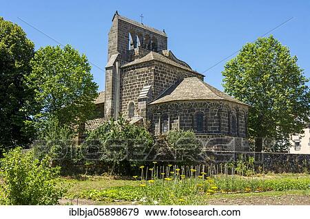 Church Saint Gal, Roffiac, Saint Flour planeze, Cantal department, Auvergne-Rhone-Alpes, France, Europe View Large Photo Image Stock Photo - Church Saint Gal, Roffiac, Saint Flour planeze, Cantal department, Auvergne-Rhone-Alpes, France, Europe. Fotosearch