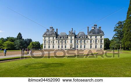 Château de Cheverny, Loir-et-Cher Département, France, Europe View Large Photo Image Stock Image - Château de Cheverny, Loir-et-Cher Département, France, Europe. Fotosearch