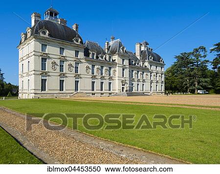 Château de Cheverny, Loir-et-Cher Département, France, Europe View Large Photo Image Stock Image - Château de Cheverny, Loir-et-Cher Département, France, Europe. Fotosearch
