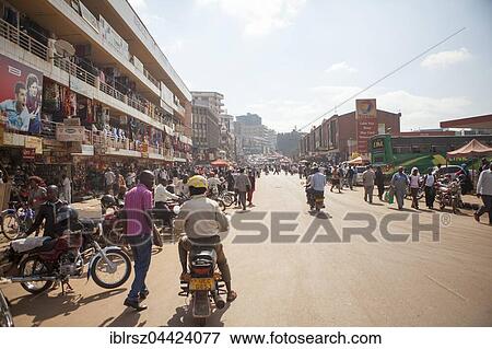 City centre, Kampala, Uganda, Africa View Large Photo Image Stock Photo - City centre, Kampala, Uganda, Africa. Fotosearch
