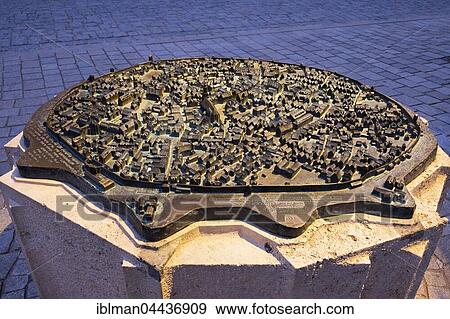 City Model 2012 of the artist Egbert Broerken, City Hall, Nördlingen, Swabia, Bavaria, Germany, Europe View Large Photo Image Stock Photo - City Model 2012 of the artist Egbert Broerken, City Hall, Nördlingen, Swabia, Bavaria, Germany, Europe. Fotosearch