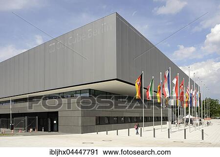 Stock Image - CityCube Berlin, convention center and exhibition hall, Messedamm, Westend, Berlin, Germany, Europe. Fotosearch
