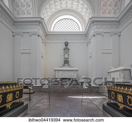 Picture - Classicist chapel of King Frederik V, Roskilde Cathedral, Roskilde, Zealand Region, Denmark, Europe. Fotosearch