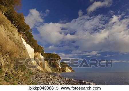 Clouds above sea, chalk cliffs, Jasmund National Park, Baltic Coast at Sassnitz, Rügen, Mecklenburg-Western Pomerania View Large Photo Image Stock Photography - Clouds above sea, chalk cliffs, Jasmund National Park, Baltic Coast at Sassnitz, Rügen, Mecklenburg-Western Pomerania. Fotosearch