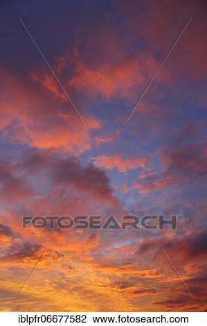 Clouds at sunset View Large Photo Image Stock Image - Clouds at sunset. Fotosearch