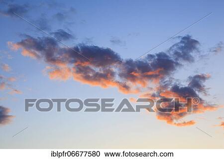 Clouds in the evening sky View Large Photo Image Stock Image - Clouds in the evening sky. Fotosearch