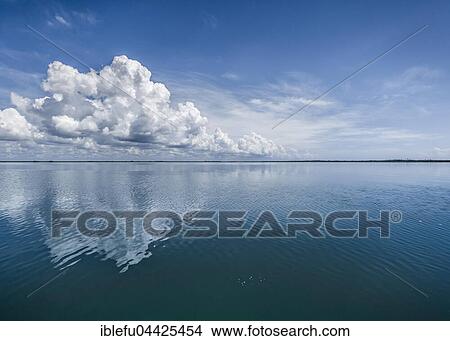 Clouds over the sea, Sian Ka'an Biosphere Reserve, Rivera Maya, Yucatán, Mexico, Central America View Large Photo Image Picture - Clouds over the sea, Sian Ka'an Biosphere Reserve, Rivera Maya, Yucatán, Mexico, Central America. Fotosearch