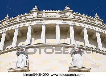 Colossal Statue, Bavaria and Austria at the Hall of Liberation, Kelheim, Altmühl Valley, Lower Bavaria, Bavaria, Germany, Europe View Large Photo Image Stock Image - Colossal Statue, Bavaria and Austria at the Hall of Liberation, Kelheim, Altmühl Valley, Lower Bavaria, Bavaria, Germany, Europe. Fotosearch