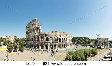Colosseum, Rome, Lazio, Italy, Europe View Large Photo Image Stock Image - Colosseum, Rome, Lazio, Italy, Europe. Fotosearch