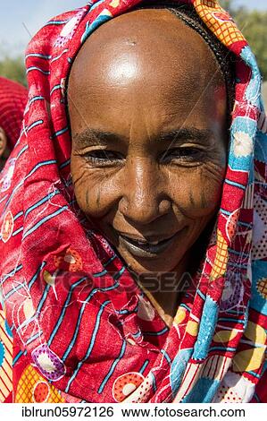 Colourful dressed woman, portrait, Sahel, Chad, Africa View Large Photo Image Stock Photograph - Colourful dressed woman, portrait, Sahel, Chad, Africa. Fotosearch