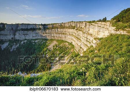 Creux du Van, Neuchâtel, Switzerland, Europe View Large Photo Image Stock Image - Creux du Van, Neuchâtel, Switzerland, Europe. Fotosearch