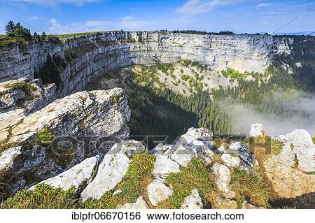 Creux du Van, Neuchâtel, Switzerland, Europe View Large Photo Image Stock Photograph - Creux du Van, Neuchâtel, Switzerland, Europe. Fotosearch
