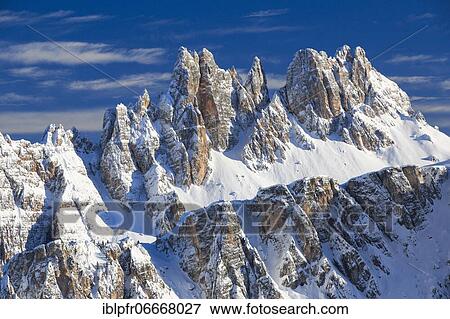 Stock Photo - Croda da Lago, Dolomites, Italy, Europe. Fotosearch