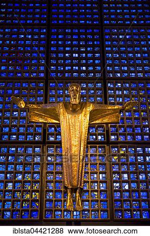 Crucifix in front of a glass facade, Kaiser Wilhelm Memorial Church, Berlin, Germany, Europe View Large Photo Image Stock Photo - Crucifix in front of a glass facade, Kaiser Wilhelm Memorial Church, Berlin, Germany, Europe. Fotosearch