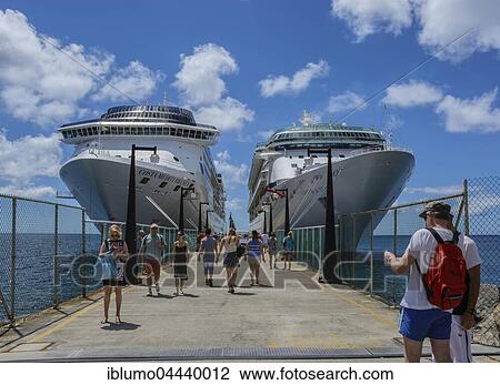 Cruise ship in port, Basseterre, Lesser Antilles, St. Kitts View Large Photo Image Stock Image - Cruise ship in port, Basseterre, Lesser Antilles, St. Kitts. Fotosearch